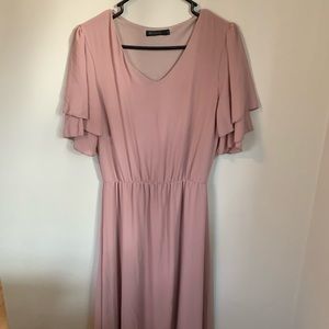 Blush pink dress
